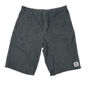 DC Black Jean Shorts Men's Size 30‎ 100% Cotton Skateboarding Y2K
